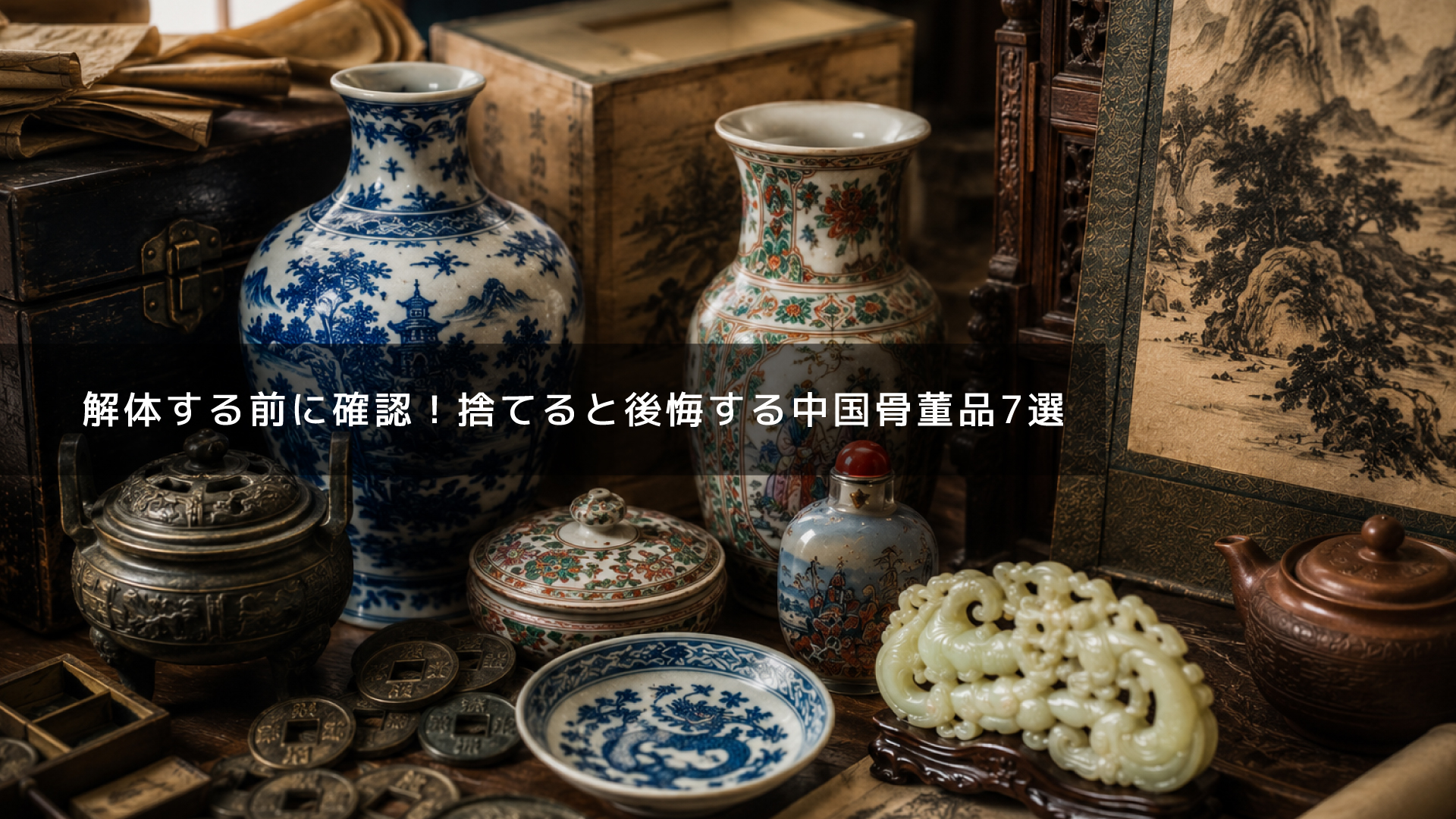 中国骨董品のサムネイル