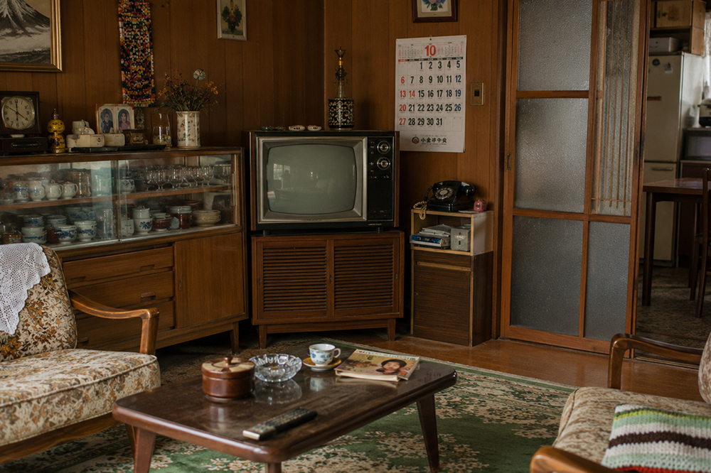 昭和を感じる応接間